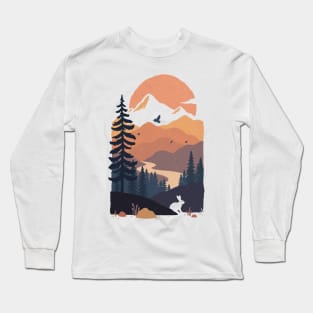 Clear Horizon Long Sleeve T-Shirt